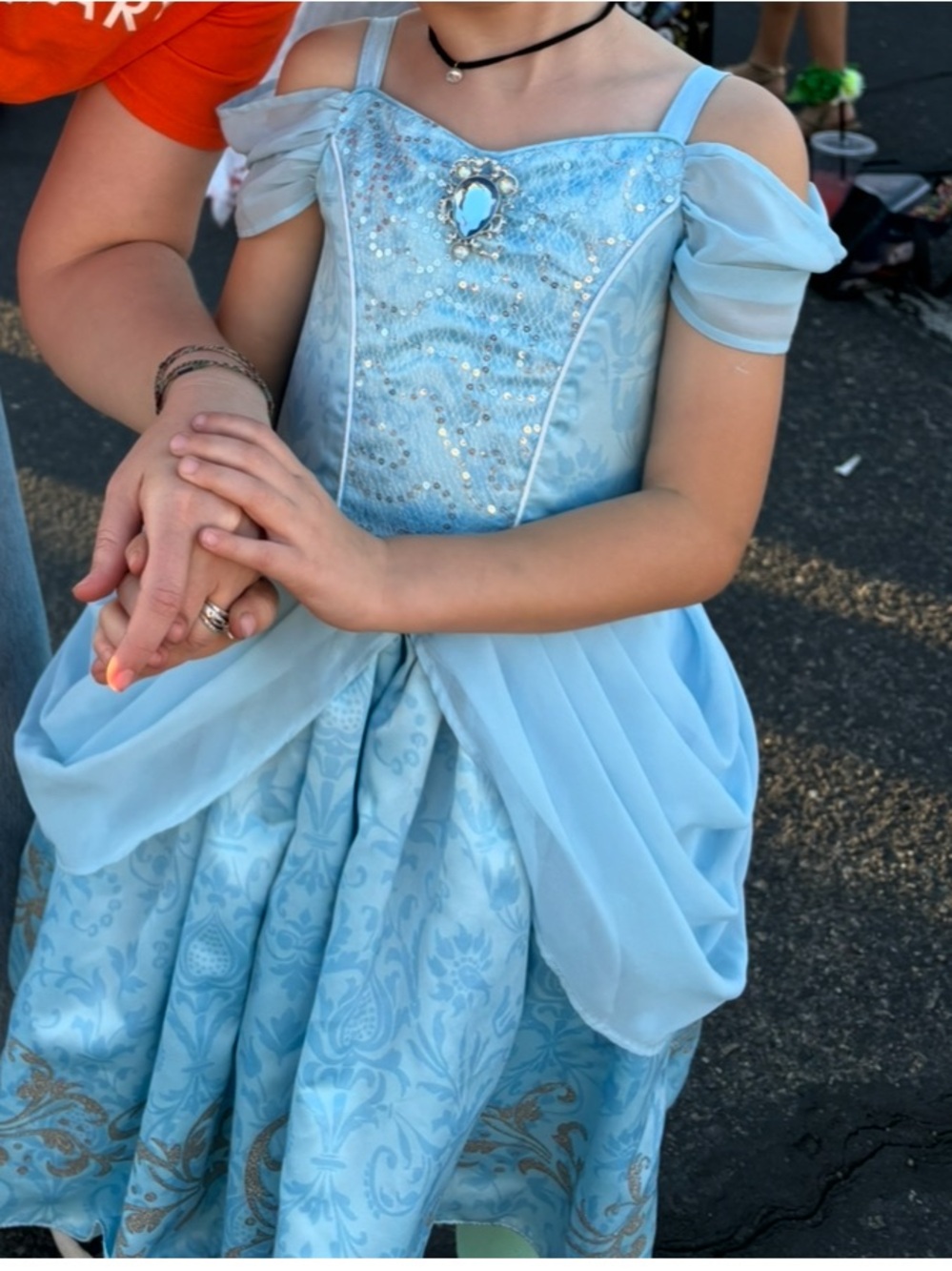 Disney Cinderella Princess Costume Dress - Picture 4 of 7